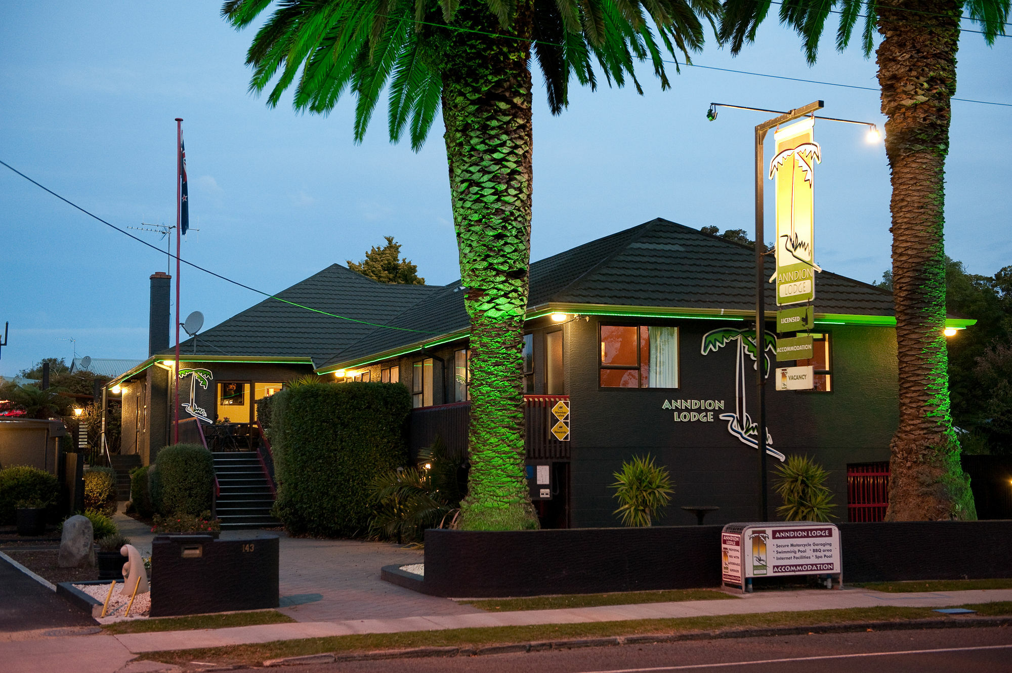 Anndion Lodge Motel & Conference Centre Whanganui Exterior foto